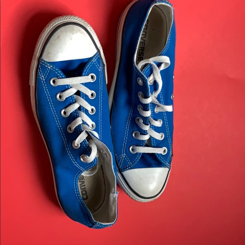 Blue Low Converse size 9